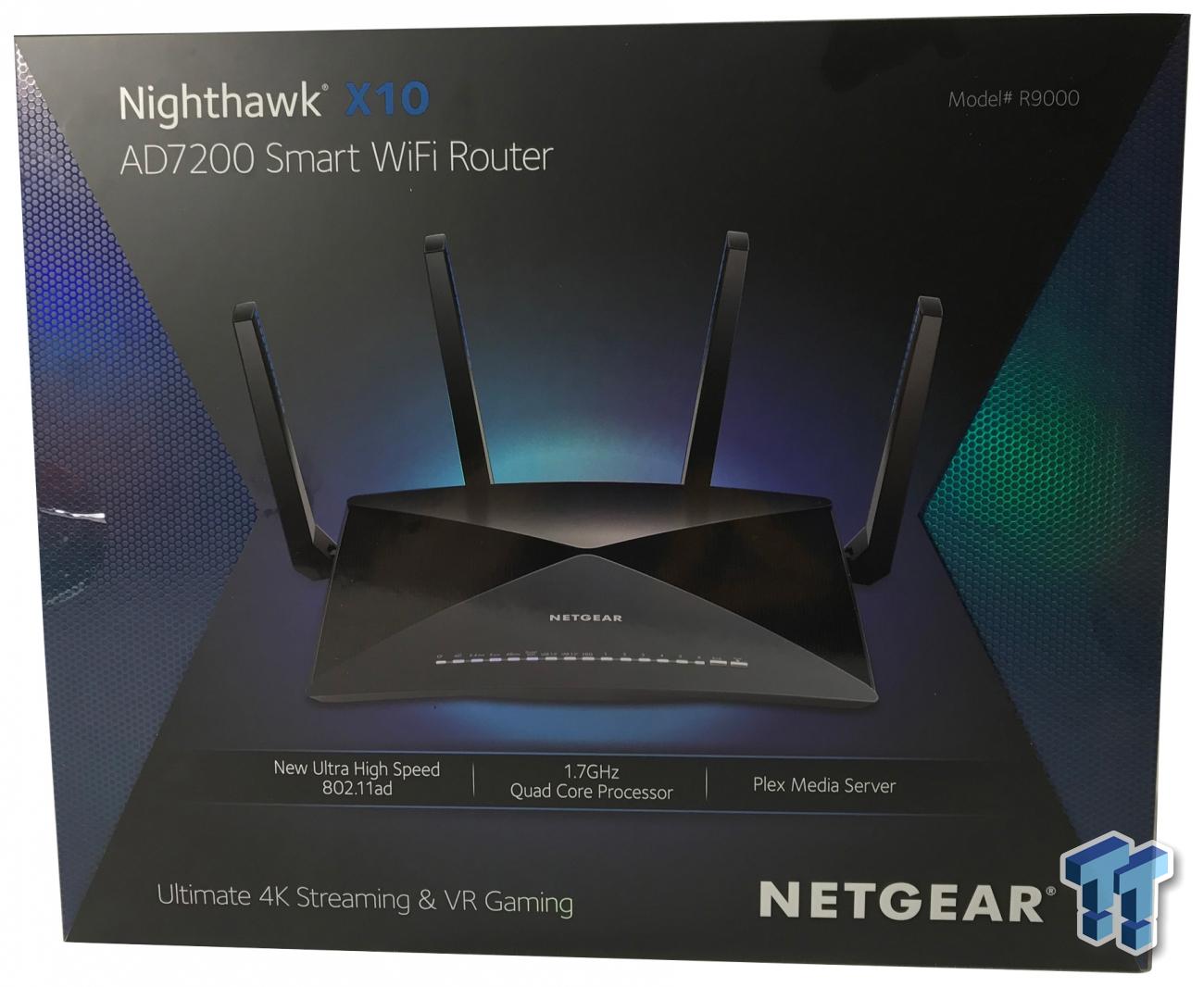 Netgear Nighthawk X10 AD7200 Smart WiFi Router (R9000) Review