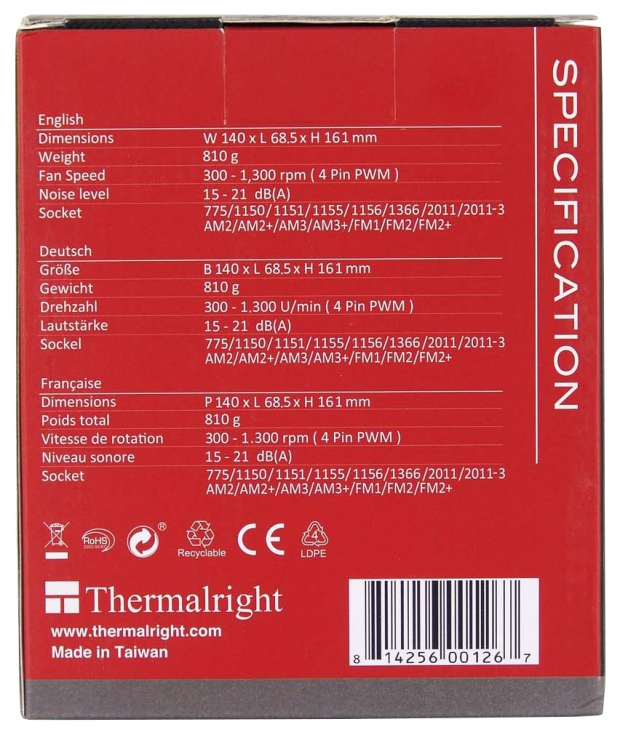 Thermalright TRUE Spirit 140 Direct CPU Cooler Review 04