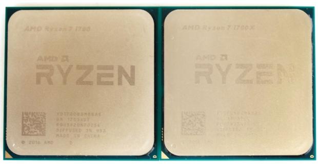 AMD Ryzen 7 1700 and 1700X CPU