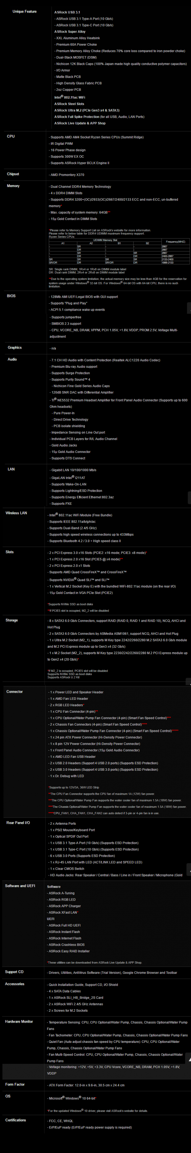 ASRock X370 Taichi (AMD X370) Motherboard Review 02