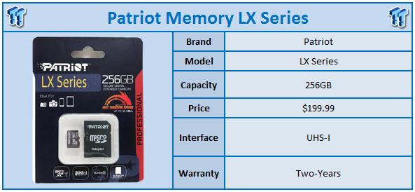 Carte mémoire PATRIOT MicroSDHC 32 Go CLASSE 10