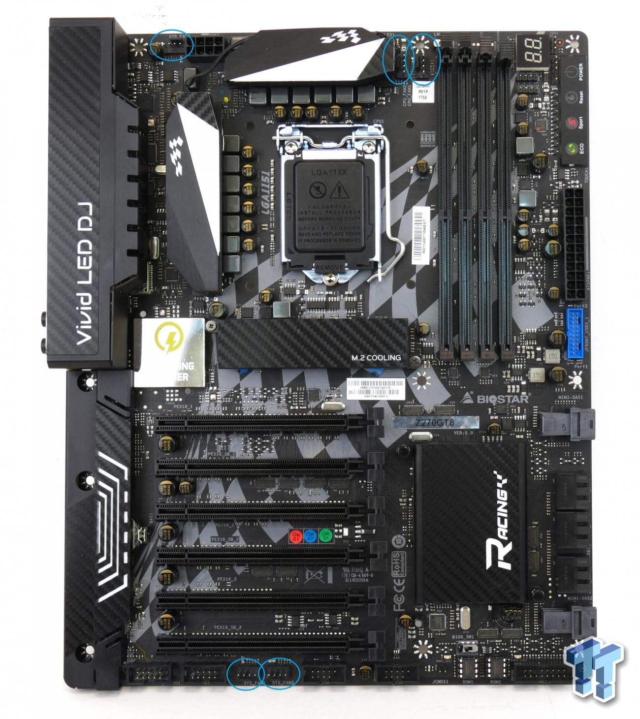 BIOSTAR Z270GT8 Motherboard Review