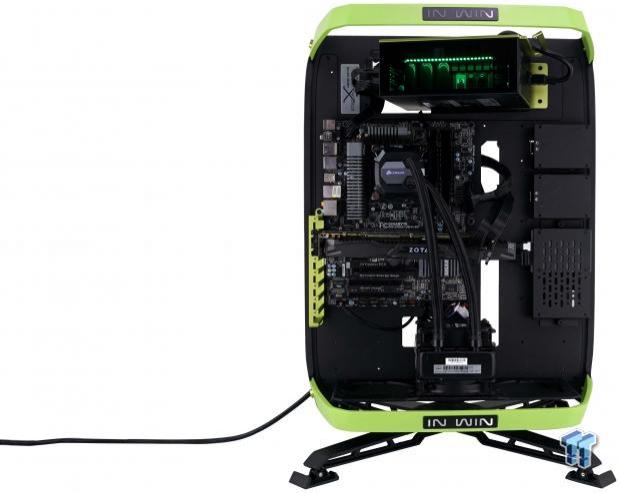In Win X-Frame 2.0 Limited Edition Open Air Case Review 32 In Win X-Frame 2.0 Limited Edition Open Air Case Review 32
