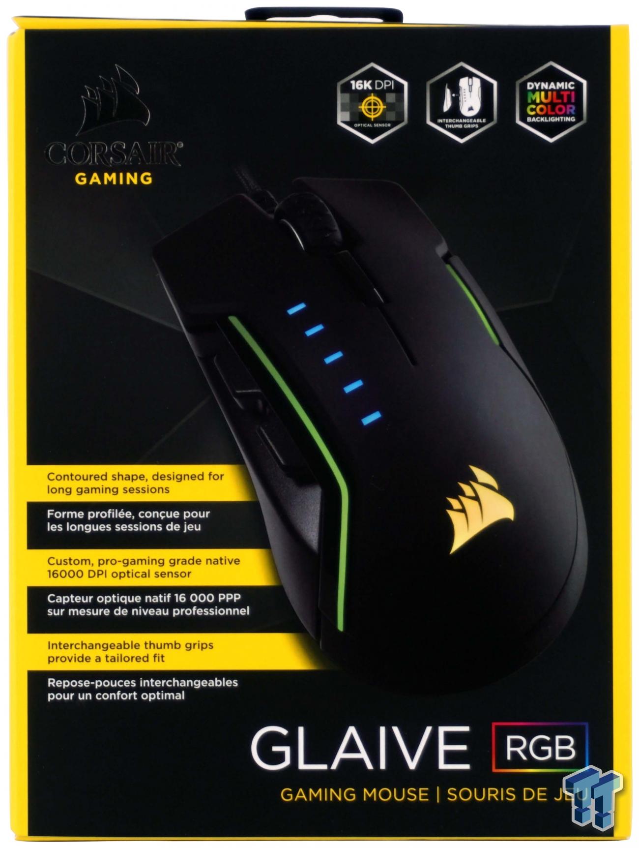 uøkonomisk billig antage Corsair Glaive RGB Gaming Mouse Review