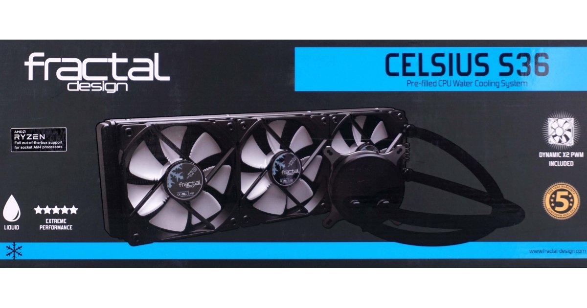 Fractal Design Celsius S36 Liquid CPU Cooler Review | TweakTown