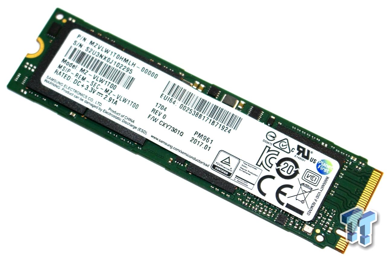 Samsung PM961 1TB M.2 NVMe PCIe SSD Review | TweakTown