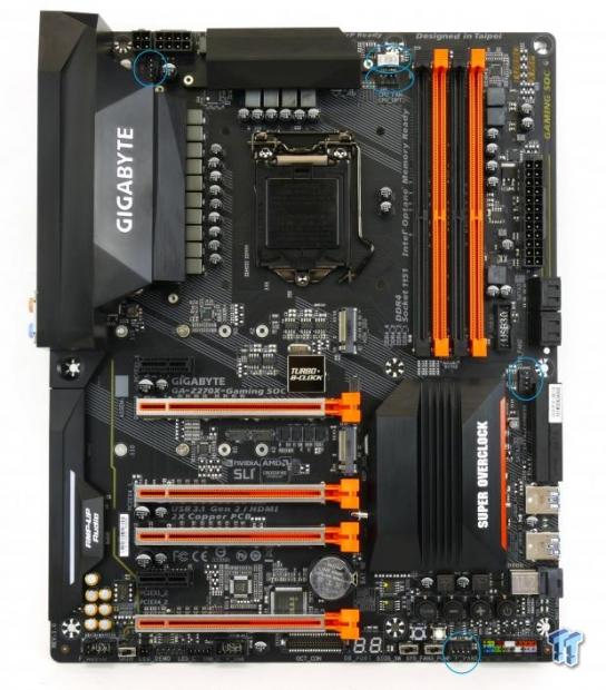 Open Gallery GIGABYTE Z270X-GAMING SOC Motherboard Review 06