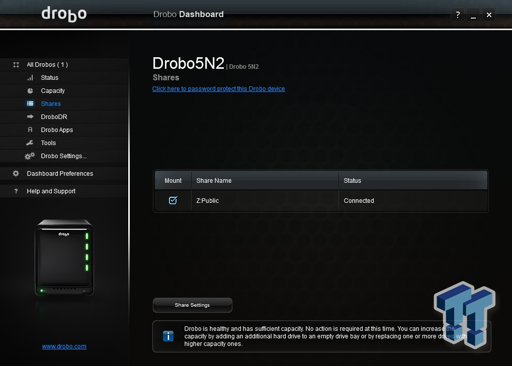 update drobo 5d firmware without drobo dashboard