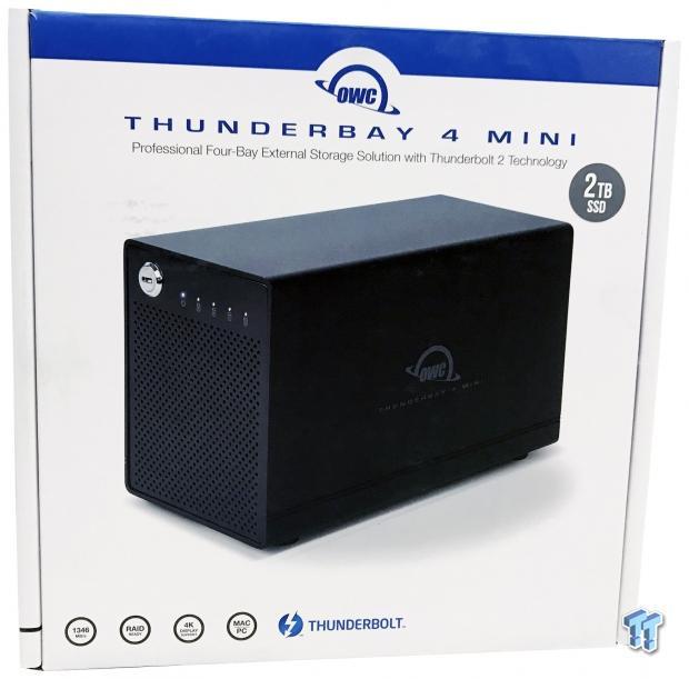 OWC ThunderBay 4 mini - Thunderbolt 3