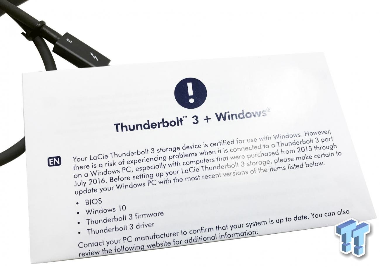 Test du Bolt 3 de LaCie : un SSD externe en Thunderbolt 3 de compétition !