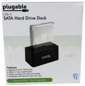 Plugable USBC-SATA-V USB 3.1 Gen 2 HDD Dock Review 02