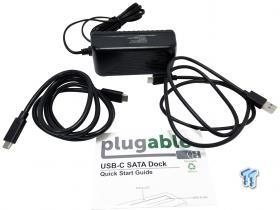 Plugable USBC-SATA-V USB 3.1 Gen 2 HDD Dock Review 04