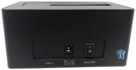 Plugable USBC-SATA-V USB 3.1 Gen 2 HDD Dock Review 06