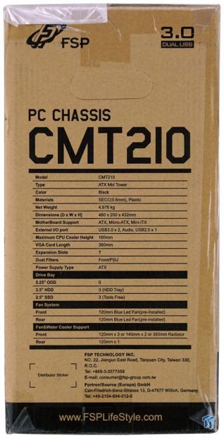 FSP CMT210 Mid-Tower Chassis Review 03