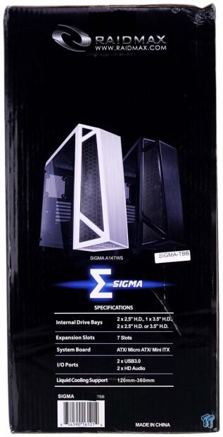 Raidmax Sigma ATX Tower Chassis Review 03