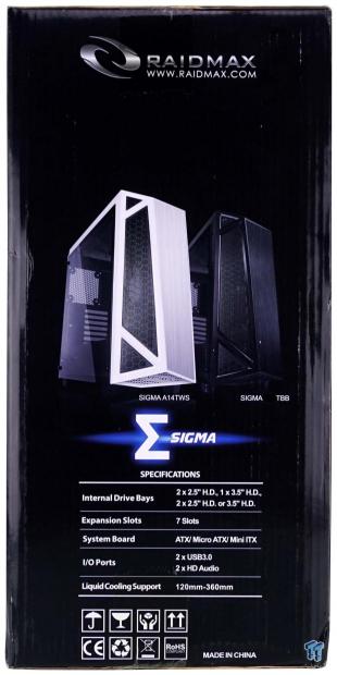 Raidmax Sigma ATX Tower Chassis Review 05