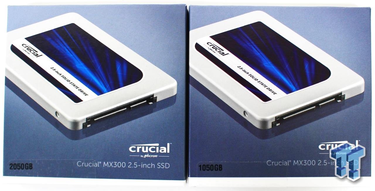 Crucial MX300 1050GB and 2050GB SATA III SSD Review