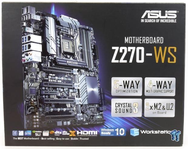 ASUS Z270-WS Motherboard Review 03