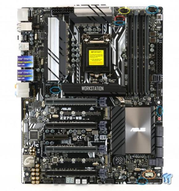 ASUS Z270-WS Motherboard Review 06