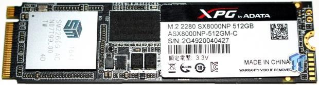 ADATA XPG SX8000 512GB M.2 NVMe PCIe SSD Review 05
