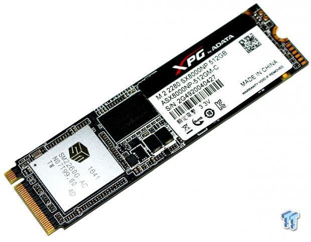 ADATA XPG SX8000 512GB M.2 NVMe PCIe SSD Review 85
