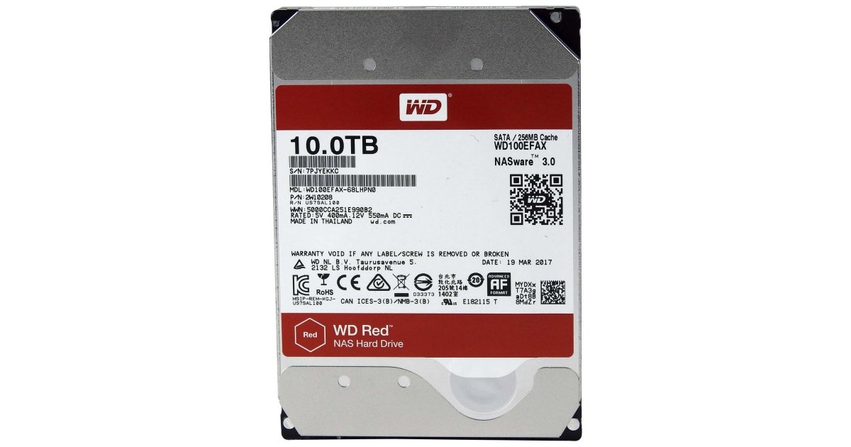 Our Western Digital Red Pro 10TB NAS HDD Review