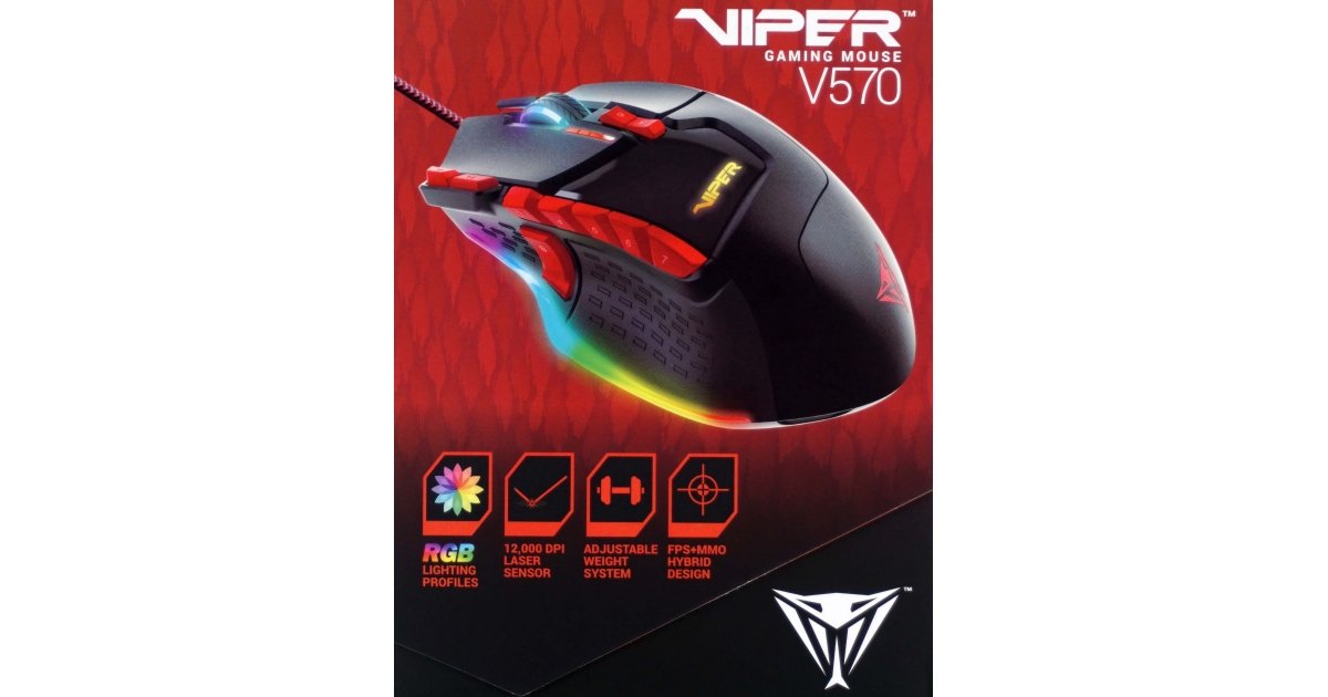 viper gaming mouse v570