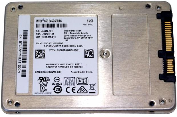 Intel SSD 5 545s 512GB SATA III SSD Review 06