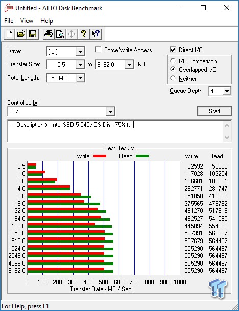 Intel SSD 5 545s 512GB SATA III SSD Review 10