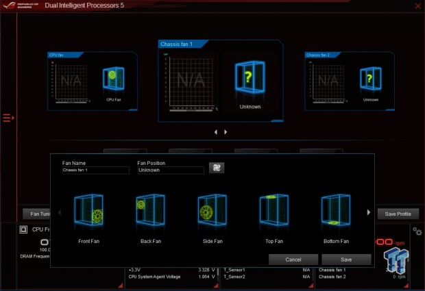 asus motherboard fan speed control