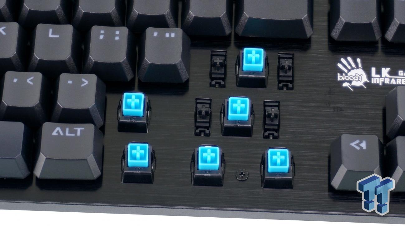 Bloody B820R Light Strike RGB Gaming Keyboard Review | TweakTown