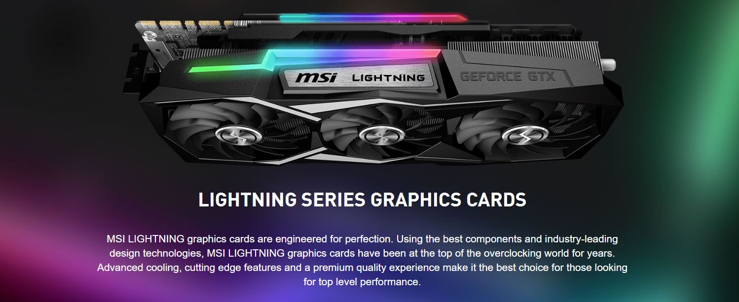 MSI GeForce GTX 1080 Ti LIGHTNING Z: Ride The Lightning!