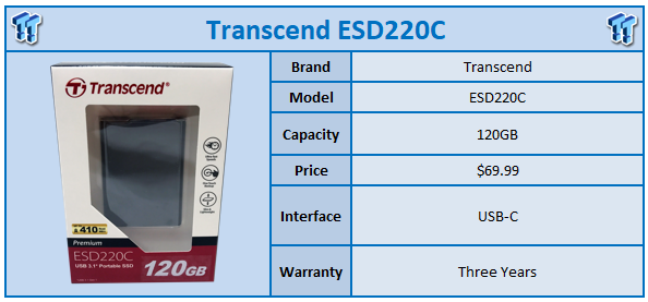 Transcend 240s 1 TB Specs