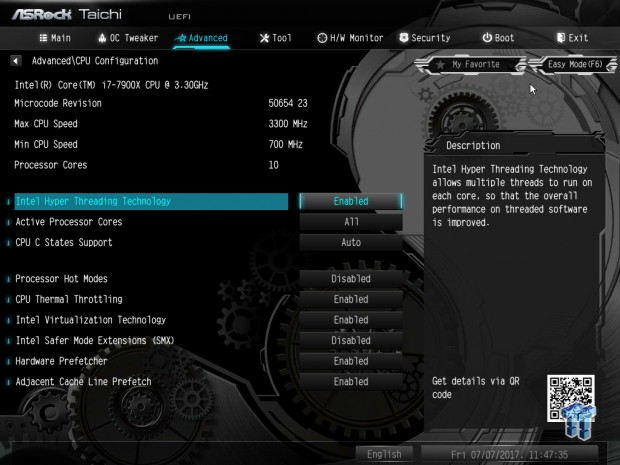 ASRock X299 Taichi Motherboard Review 52