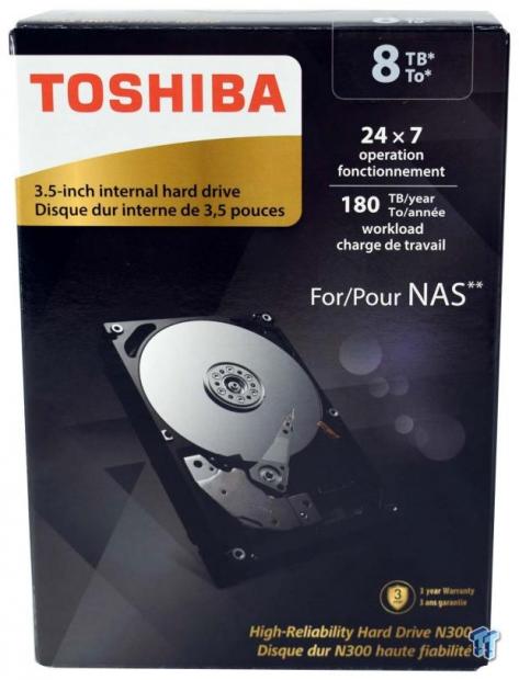 Toshiba N300 8TB High-Reliability HDD Review