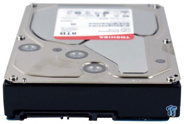 Toshiba N300 8TB NAS 3.5-Inch Internal Hard Drive - CMR SATA 6 GB/s 7200  RPM 256 MB Cache - HDWG480XZSTA, Silver