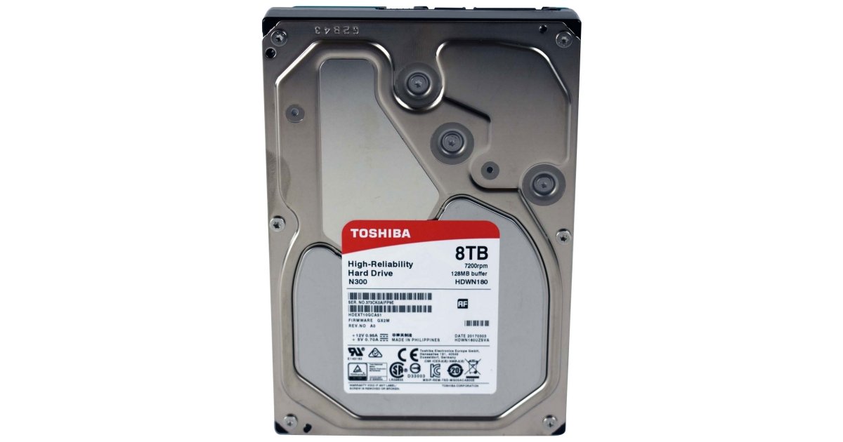 Toshiba N300 14 To - Disque dur 3.5' 14 To 7200 RPM 512 Mo Serial