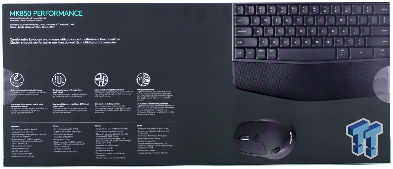 péndulo aleatorio banco Logitech MK850 Performance Mouse & Keyboard Combo Review | TweakTown