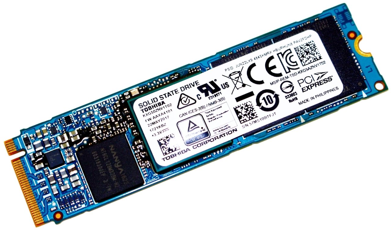 Toshiba 1TB OEM NVMe PCIe SSD Review