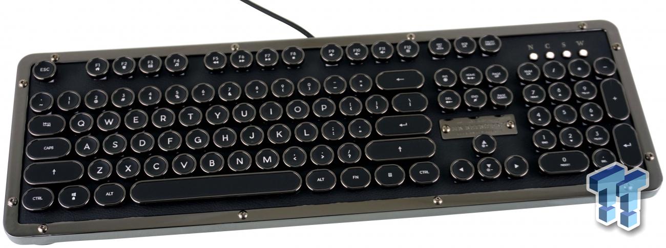AZIO MK Retro Classic Typewriter Keyboard Preview