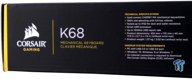 Corsair K68 Mechanical Gaming Keyboard Review 04