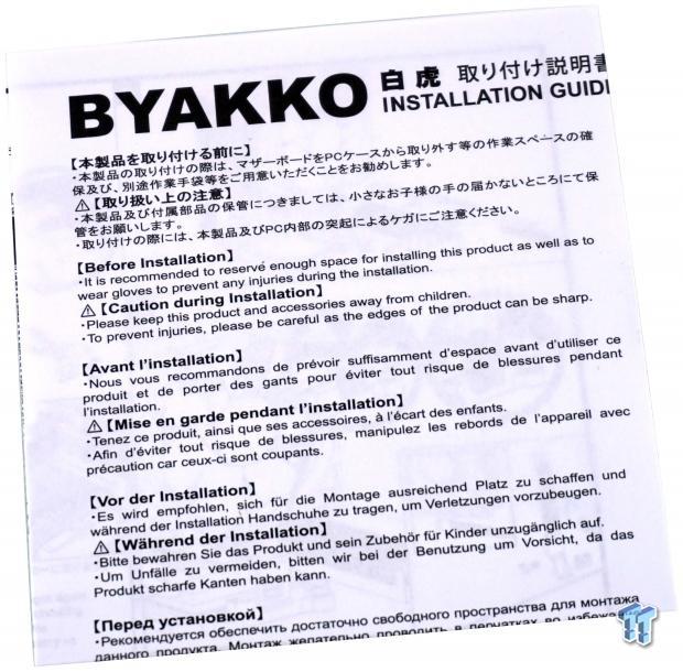 Scythe Byakko SCBYK-1000 CPU Cooler Review 18