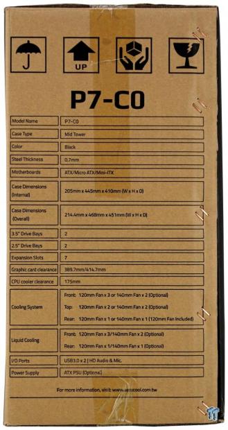 Aerocool Project 7 P7-C0 Mid-Tower Chassis Review 03