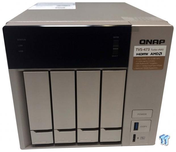 QNAP TVS-473 SMB NAS (Tested at 10Gbps) Review 12