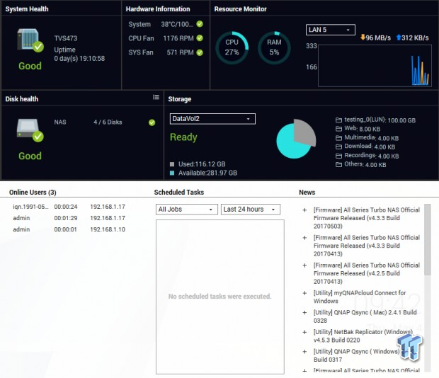QNAP TVS-473 SMB NAS (Tested at 10Gbps) Review 23