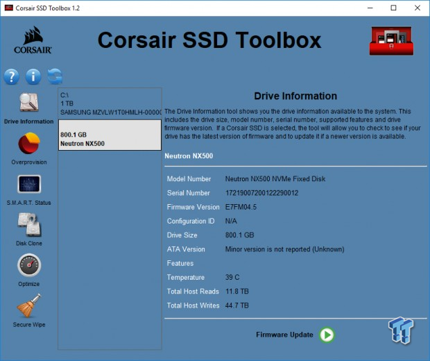 Corsair Neutron NX500 400GB & 800GB NVMe PCIe SSD Review 105