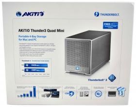 AKiTiO Thunder3 Quad Mini Four-Bay Enclosure Review