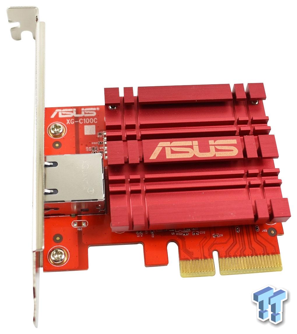 ASUS XG-C100C 10Gbe PCIe Network Adapter Review | TweakTown