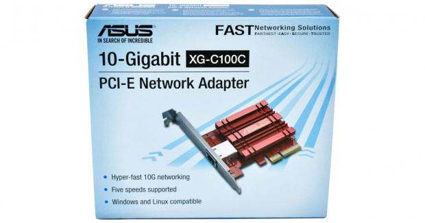 ASUS XG-C100C 10Gbe PCIe Network Adapter Review