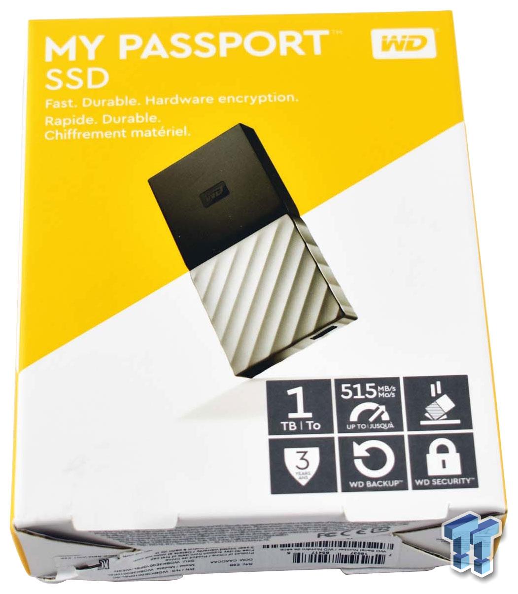 Western Digital My Passport SSD 1TB USB 3.1 Review